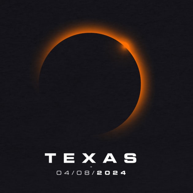 Texas Total Solar Eclipse 2024 - Texas Solar Eclipse by jasper-cambridge